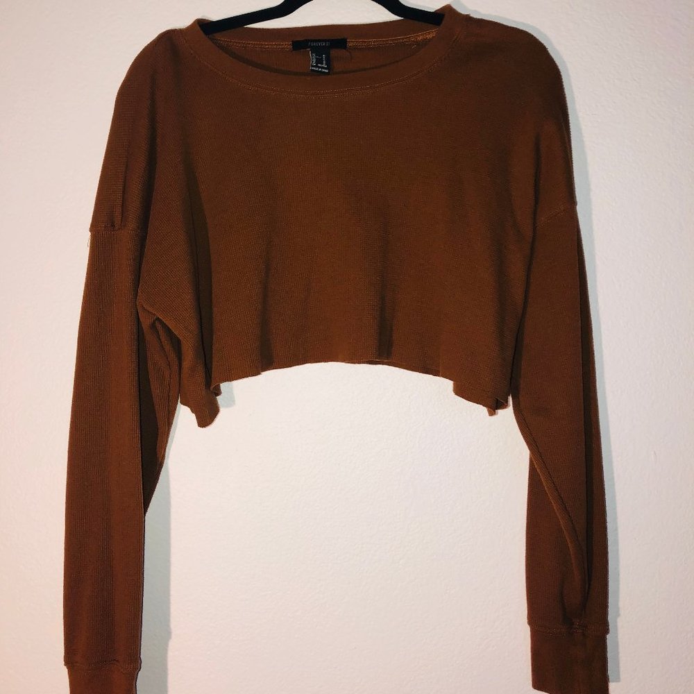 Forever 21 Cropped Long sleeve